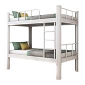 炎恩上下铺铁架床双层床铁艺床员工宿舍床上下床铁床学生高低床架