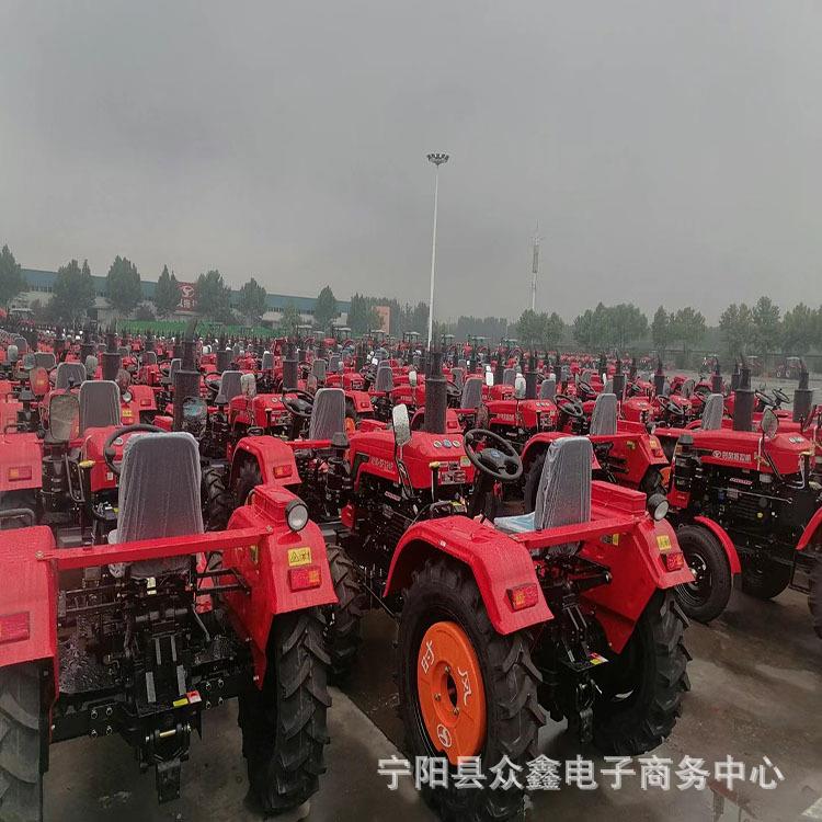 安徽销售32马力单杠拖拉机两驱带后输出小马力四轮车现货