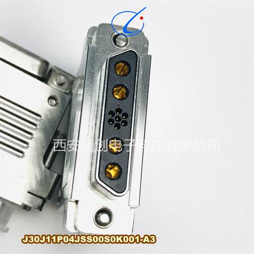 骊创矩形连接器 J30J11P04JSC00C0L000-200mm J30J11P04KPW01W1P0