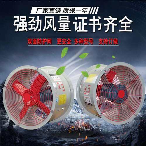 BT35-11管道防爆轴流风机380V220V防爆排风扇排气扇BT4/CT4风机