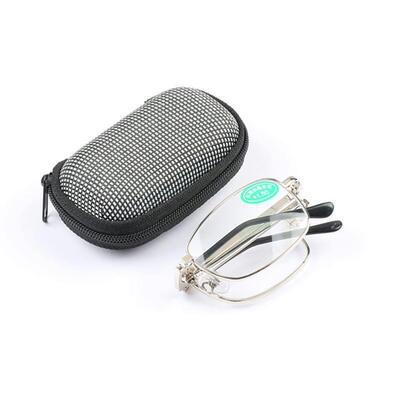 Portable Metal Foldable Reading Glasses Ultralight Men Busin