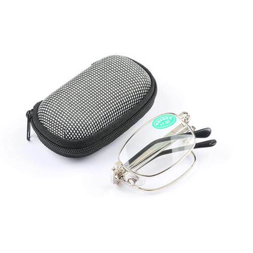 Portable Metal Foldable Reading Glasses Ultralight Men Busin
