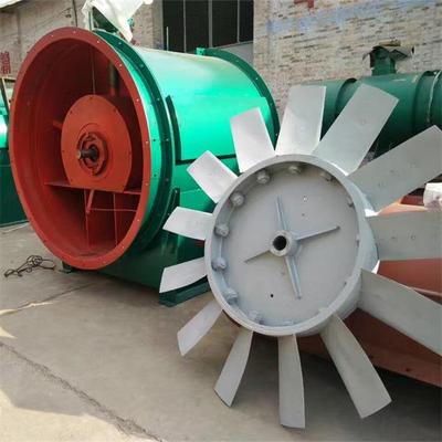 厂家金属供应矿山风机 K0-4-ZUS9#矿用轴流风4机 无驼峰 大风量