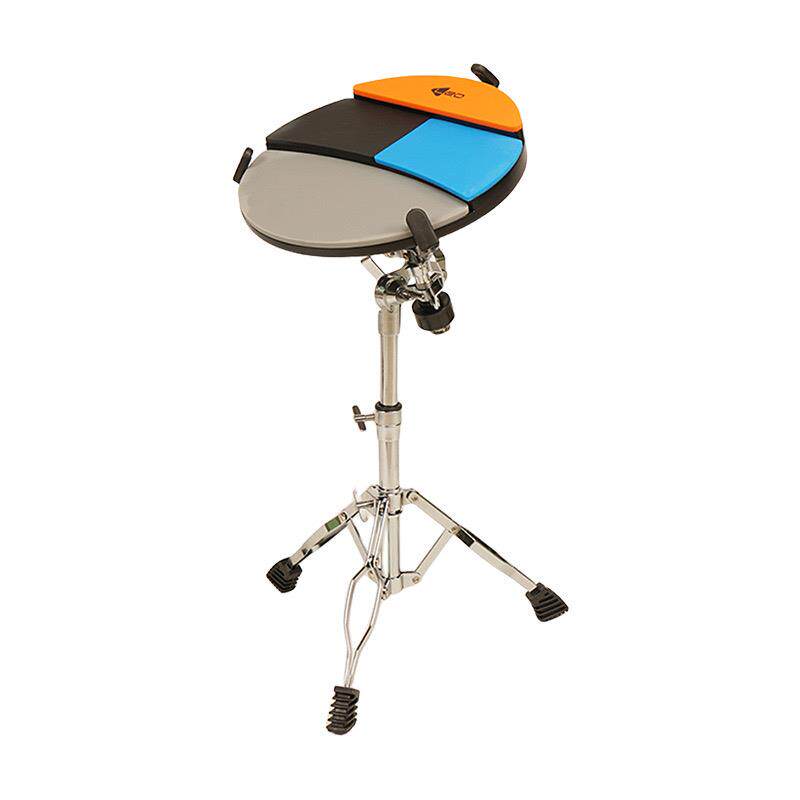 利欧leo3层练习哑鼓矽胶哑鼓垫套装架子鼓练习器静音哑鼓打击板