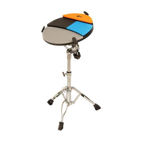 利欧leo3层练习哑鼓矽胶哑鼓垫套装架子鼓练习器静音哑鼓打击板