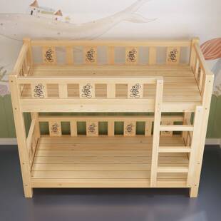 幼儿园实床管班540小床学生午托睡床木童趣午托儿童上下铺双层床