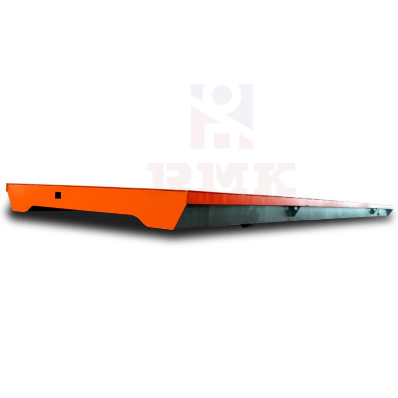 钢结构板厂区内转运地轨平板车直流电动转运平车低压电动平板车