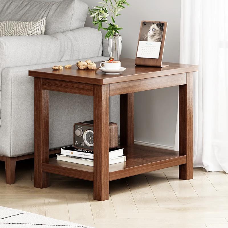 沙发边几客厅家用新中式小桌子小户型床头实木方桌简易小茶几茶桌