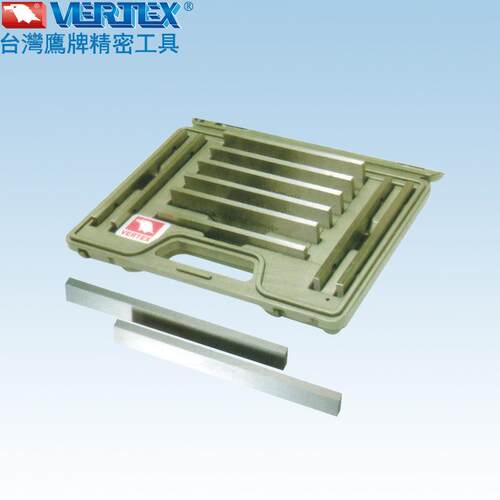 VERTEX6m/m厚18件组平行板等高虎钳平行垫铁VP-064