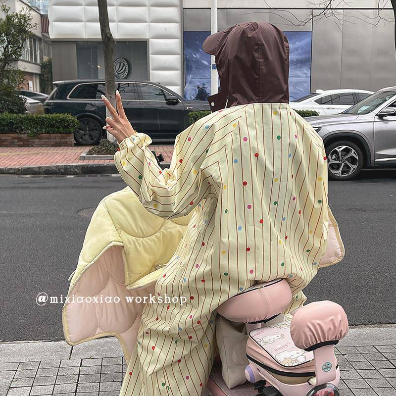 雨衣女长款全身防暴雨电动电瓶车学生单人一体式外穿雨披防水外套