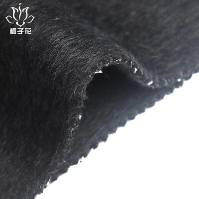 70羊毛双面阿尔巴卡面料加厚毛呢面料厂家供应双面毛呢面料布