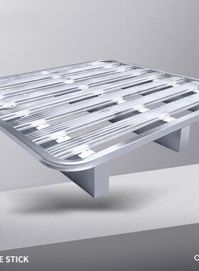 镀锌钢制金属托盘仓SON防储物铁板潮栈卡流板仓库叉车地台垫板