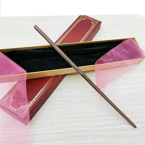 Harry Potter magic wand Hermione Wand carved steel core