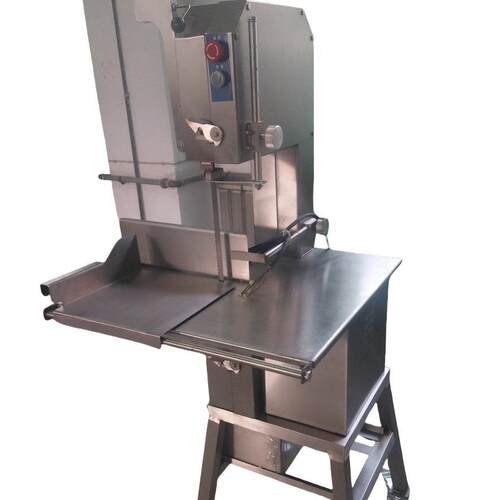 厂家直销HL-300型不锈钢（带推肉板）锯骨机猪牛羊排大骨冻肉