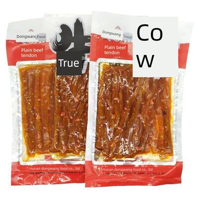 #小吃有嚼劲牛筋价格，真牛大袋特产，宽素片，麻辣牛肉，华东湘