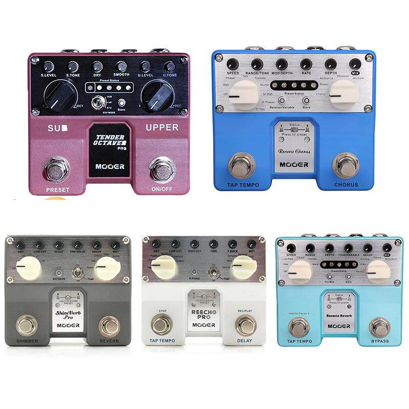 Mooer魔耳民谣木电吉他数字混响合唱单块效果器ReverieShimverb