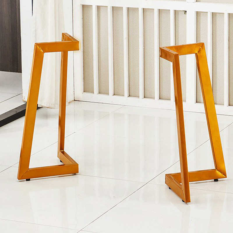 咖啡厅铁艺桌腿架办公桌脚大板桌子桌架金属脚架简易餐桌脚桌子腿