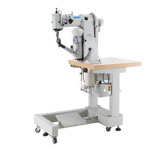 168内线机中型牛角摇臂双同步送料棉拖鞋 雪地靴缝纫 运动鞋