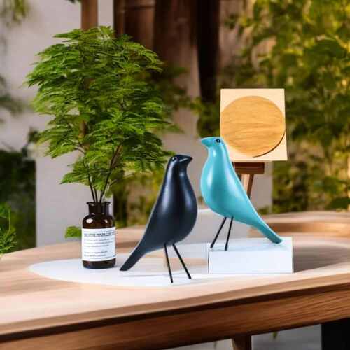热销新品 小鸟摆件 现代简约客厅卧室玄关家居桌面装饰树脂工艺品