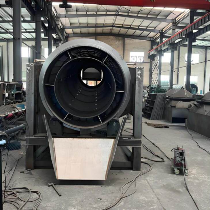 滚筒筛垃圾筛分机筛沙草锯末大型化工粉料泥浆小型无轴圆筒筛石机