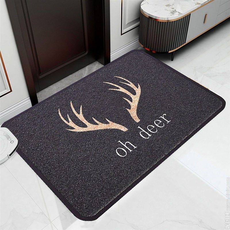 门外地垫丝圈门口入户门脚垫加厚可裁剪防滑进门玄关蹭土地垫,居家布艺,家用脚垫,淘宝优惠券,粉丝福利购,淘宝优惠卷