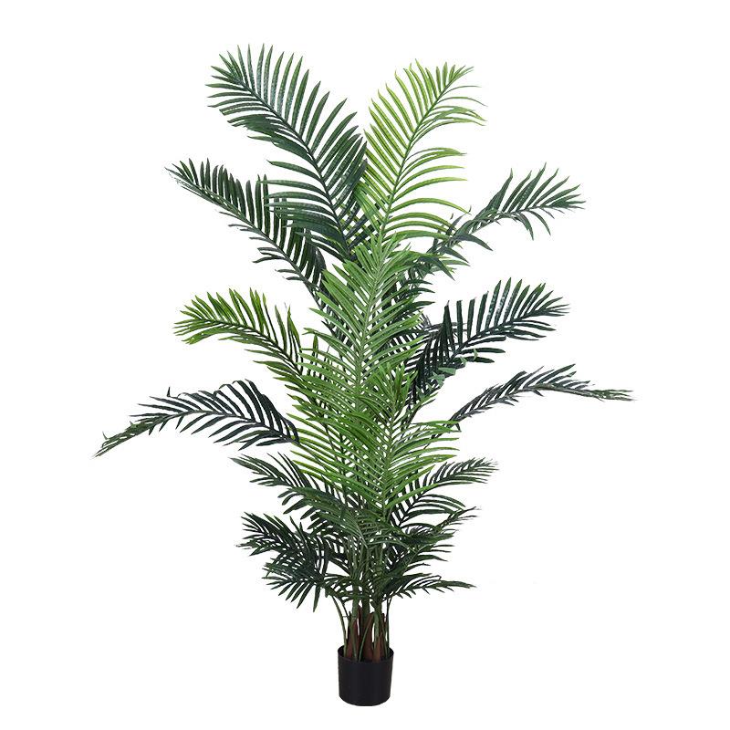 博林北欧绿植散尾葵凤尾葵室内落地植物盆栽造景摆件仿真花真