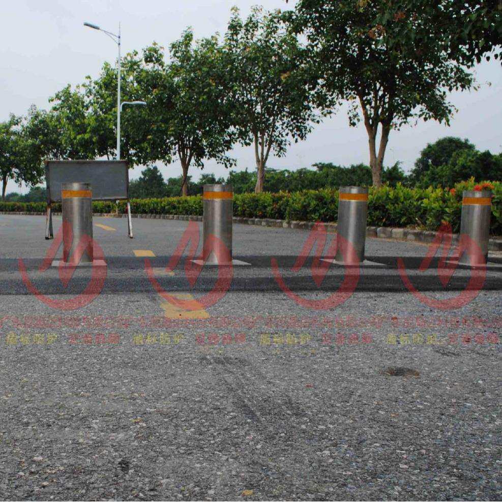 止车升降柱 液压机电一体自动升降柱 219直径液压路口拦车升降柱