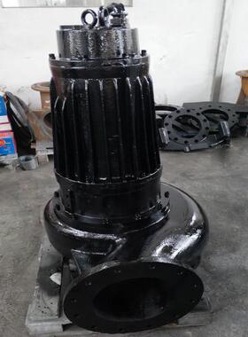 AS55-4CB 7.5KW无堵塞潜水排污泵 DN150出水口径潜污泵 凯普德