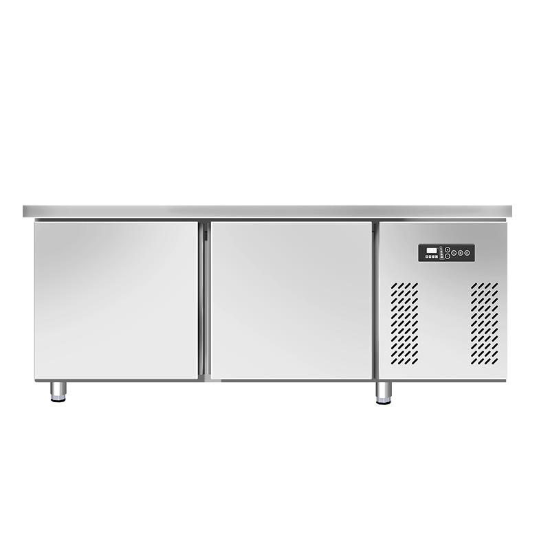风冷工作台冷藏保鲜冷冻无霜冰箱商用奶茶店平冷双温沙拉柜