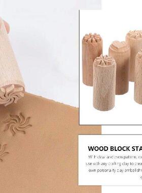 2cm Wooden Stamp Clay Stamps Fondant tage Letter Vintage