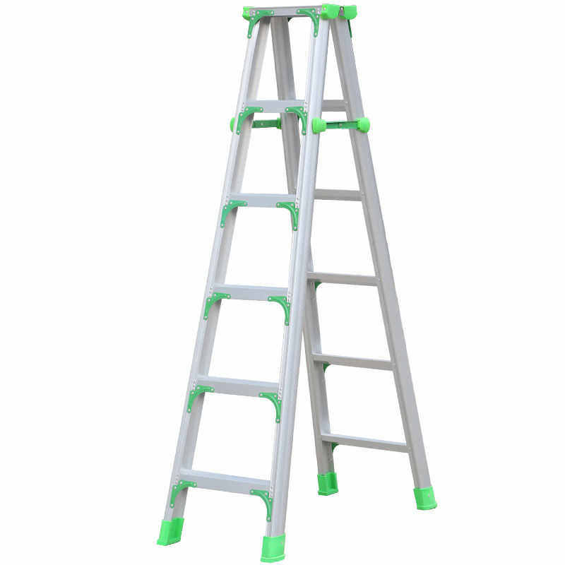 加厚加宽铝合金人字梯家用梯子双侧工程梯折叠合梯登高梯阁楼梯凳,居家日用,家用梯,淘宝优惠券,粉丝福利购,淘宝优惠卷