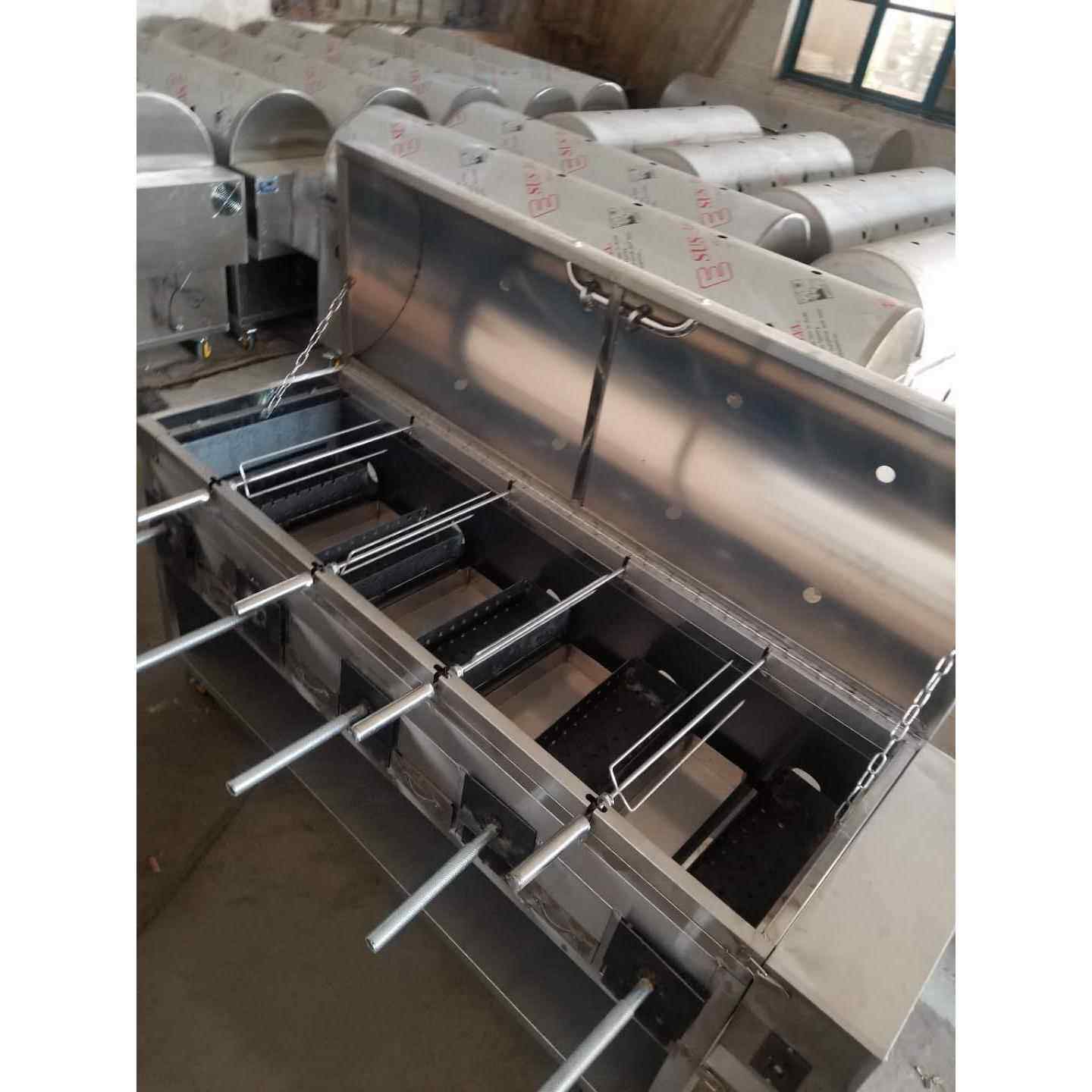 现货烤全羊炉全自动无烟烤全羊烤羊排烤兔烤羊腿炉烤鸭炉