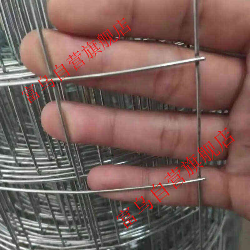 防锈镀锌钢丝网铁丝网鸡鸭鹅牛羊兔养殖防鼠蛇圈地果园围栏防裂网