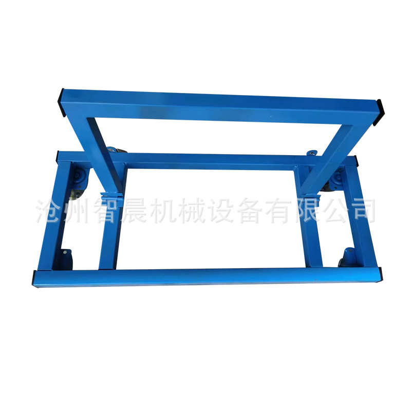 彩钢瓦接料小车可折叠彩板接货平板车彩瓦接料省人工接料平台