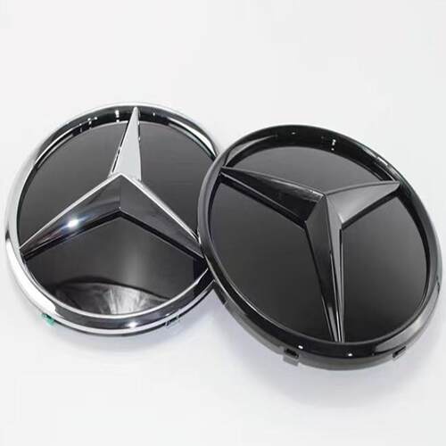 适用于奔驰W254中网标2022-25年新款GLC GLE GLS中网立体镜面大标