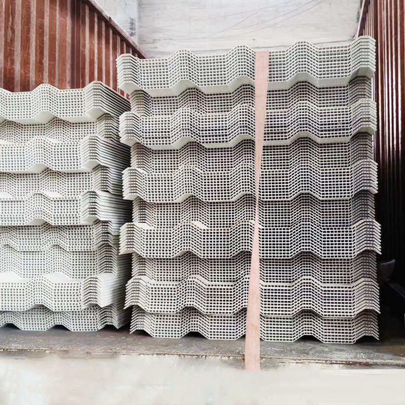 佛山厂家直销PVC中空瓦 防腐隔热屋顶塑料瓦片 养殖屋顶厂房用瓦