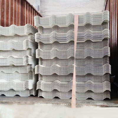 佛山厂家直销PVC中空瓦 防腐隔热屋顶塑料瓦片 养殖屋顶厂房用瓦