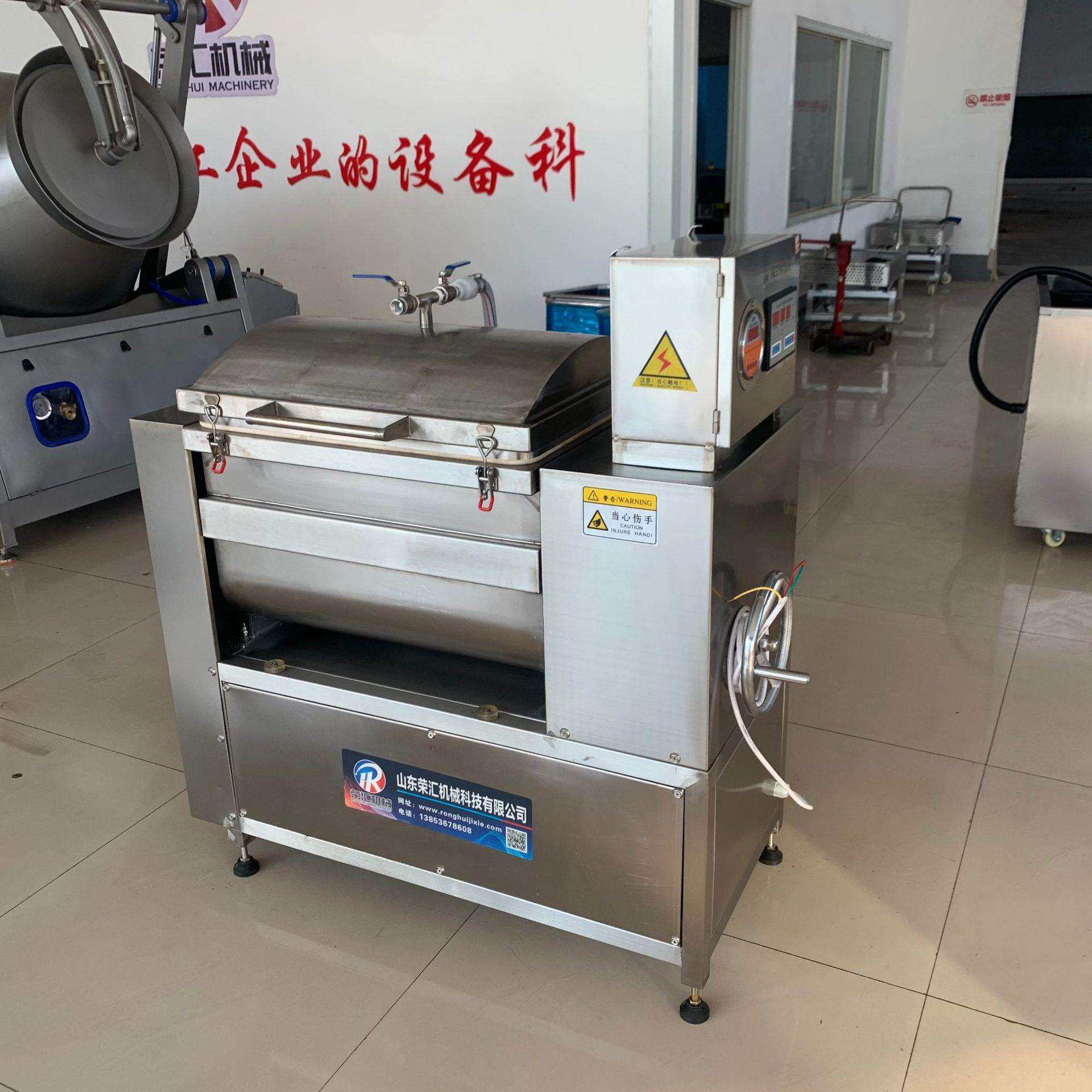 厂家供应商用真空拌馅机 自动丸子馅料搅拌机器 猪肉馅料拌馅设备