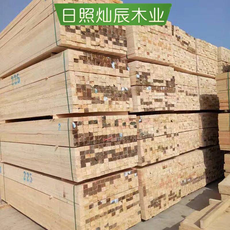 白松工地木方白松木板材白松建筑木方白松工地木材木条方条