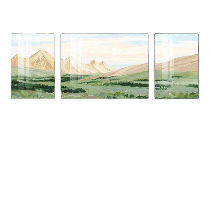 客厅装饰画三联沙发背景墙挂画现代简约大气壁画卧室墙画三联画,家居饰品,现代装饰画,淘宝优惠券,粉丝福利购,淘宝优惠卷