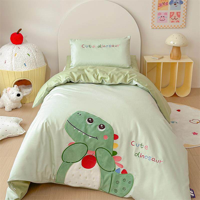 幼儿园被子三件套纯棉儿童入园六件套被褥开学组合装含芯多件套