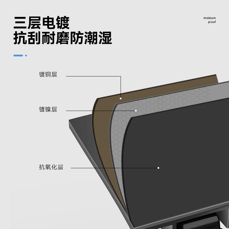 悍特H阻1IT长针针式铰链R铝框玻璃门维尼缓冲2GCD70度