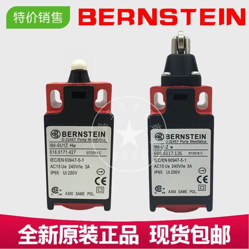 608.6167.018原装I88-SU1Z RIWK全新bernstein极限开关 正品