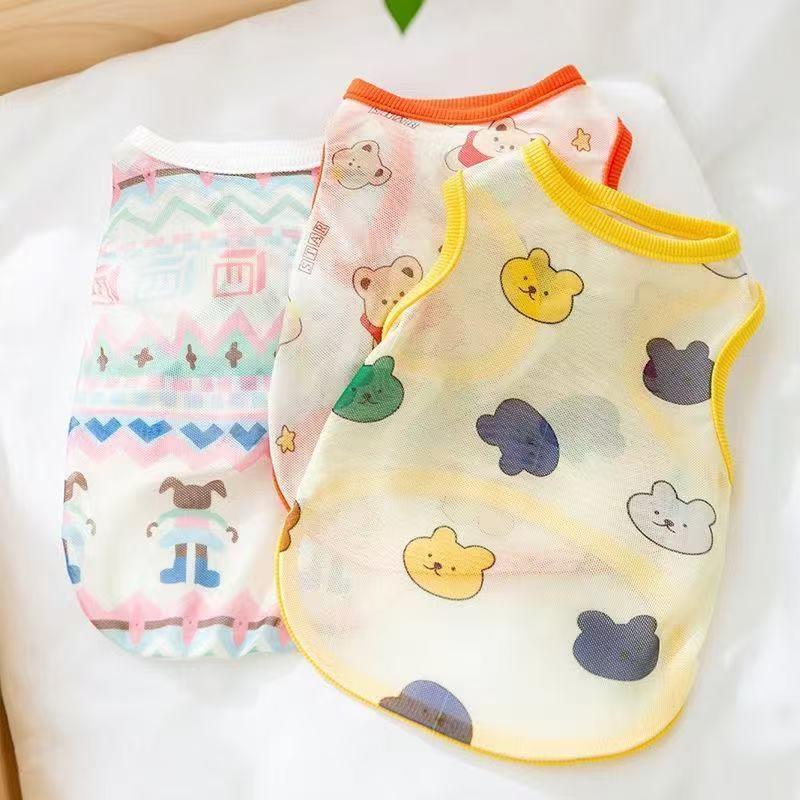 猫咪衣服金渐层春秋防掉毛夏季狗狗背心宠物德文布偶小犬幼猫薄款