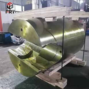 洛阳钢厂42CrMo大型叉头联轴器数控龙门铣镗床加工传动轴热装