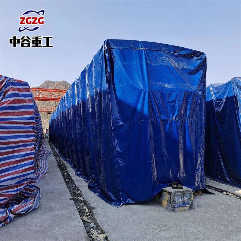 移动伸缩蓬 活动式手拉折叠棚户外遮阳蓬 桥梁养护蓬 防晒防雨