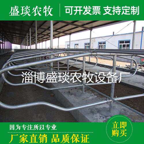厂家奶牛用牛卧床镀锌牛卧栏双面牛卧床及配件牛卧栏卧床