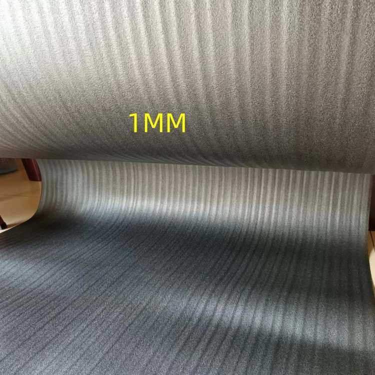 现货1MM厚度黑色EPE珍珠棉卷 1MM珍珠棉板材单张片分切
