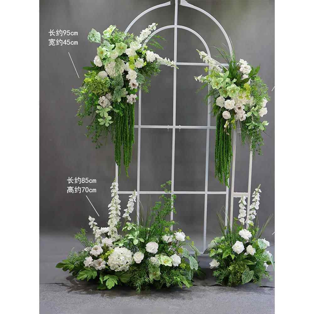 新款订婚婚庆小场景紫色套系kt板路引花柱花点仿真花莫奈花园橱窗,节庆用品/礼品,婚庆绢花,淘宝优惠券,粉丝福利购,淘宝优惠卷