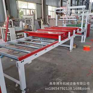 肤感高光PET膜多层板平贴机 柜门贴面机 陶瓷扫平辊刮胶涂胶机